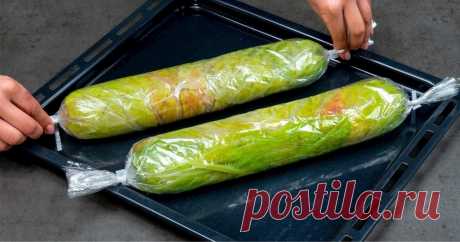 Вместо трудоемких голубцов готовлю эту вкусную колбасу из капусты