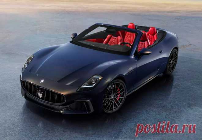 Maserati GranCabrio 2024 с мягким откидным верхом