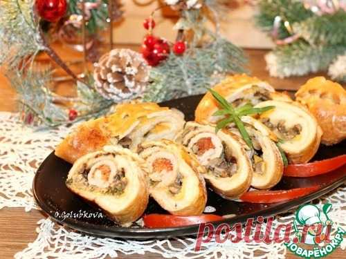 Свинина с грибами в хрустящей корочке – кулинарный рецепт