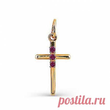 Крест декоративный из красного золота с рубинами
Купить со скидкой 50% за 2 450 руб