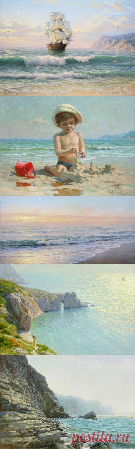 Красота окружающего мира от художника Олега Васяновича | Современное искусство