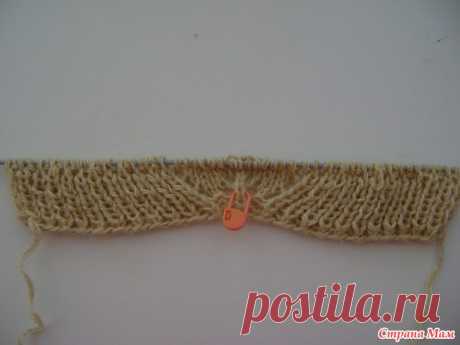 Мастер-класс "Следки спицами без швов" - Вязание - Страна Мам