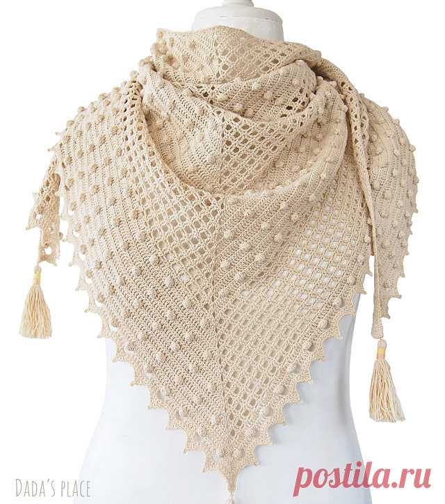 Crochet pattern: Awana Shawl