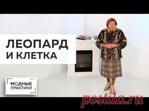 Сочетаем несочетаемое. Клетка и леопардовый принт. Новый образ Ирины Михайловны. Учимся быть смелыми - YouTube