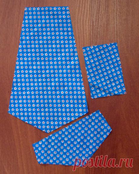 Как сшить галстук на резинке (мастер-класс) - ВсеНитки.рф