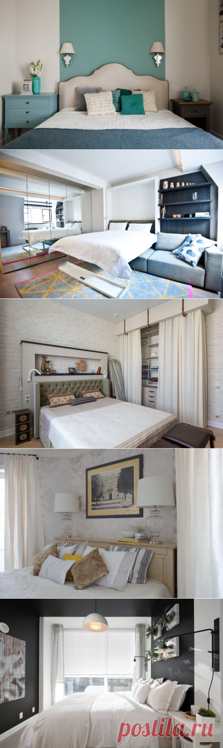 15 проверенных способов увеличить маленькую спальню |