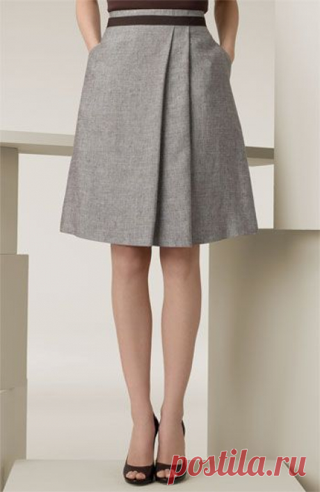 (1) Max Mara 'Magia' Linen Blend Skirt | Nordstrom | Юбки