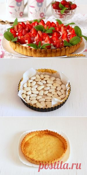 ТАРТ С ШОКОЛАДОМ И КЛУБНИКОЙ