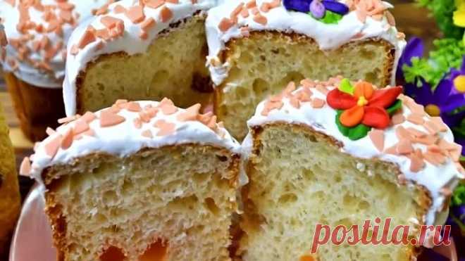 Быстрый КУЛИЧ из холодильника без возни и замеса руками