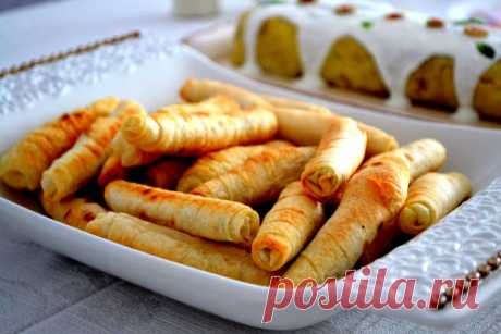 Сигара бёрек: мини-пирожки из лаваша. Очень быстро и очень вкусно! | WebVinegret