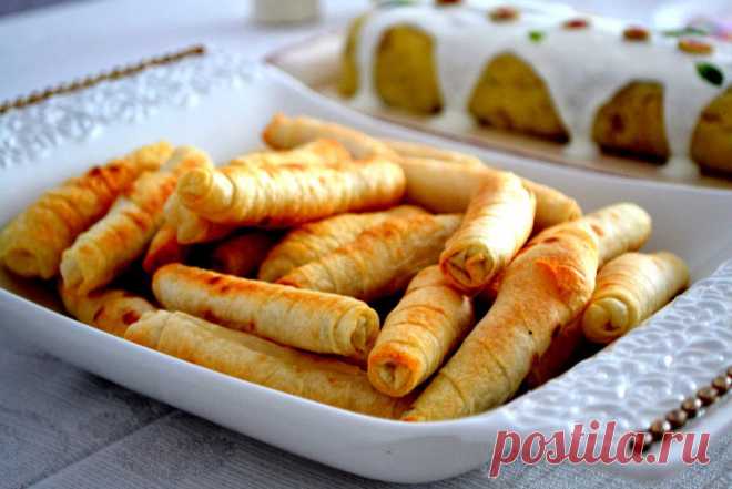 Сигара бёрек: мини-пирожки из лаваша. Очень быстро и очень вкусно! | WebVinegret
