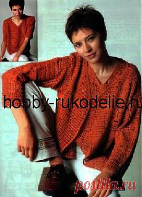 Хобби (рукоделие своими руками): вышивка, вязание » Архив блога » Практичная двойка – жакет и пуловер, вязание крючком по схеме