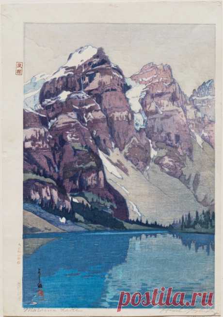 Японский художник Hiroshi Yoshida (Хироши Йошида) (296 работ) &amp;raquo; Картины, художники, фотографы на Nevsepic