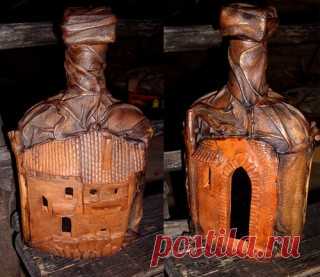 Декор бутылки от Manoletto. Мастер-класс