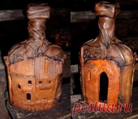 Декор бутылки от Manoletto. Мастер-класс