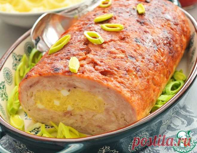 Куриный рулет с капустой и яйцами – кулинарный рецепт