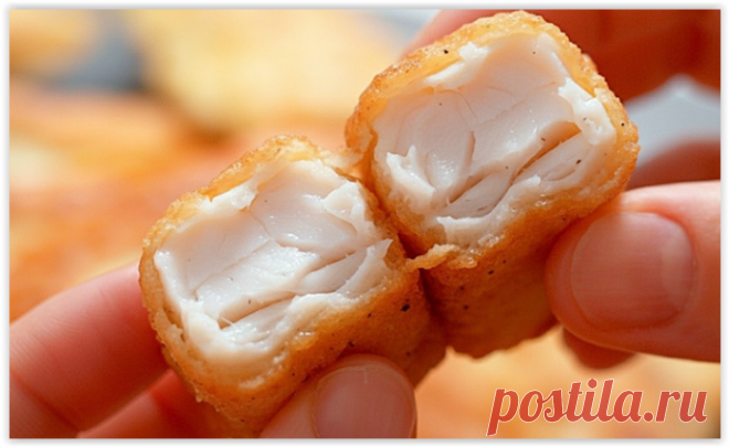 Нежный минтай или треска в хрустящем кляре!