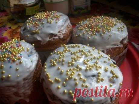Кулич для ленивых без замеса