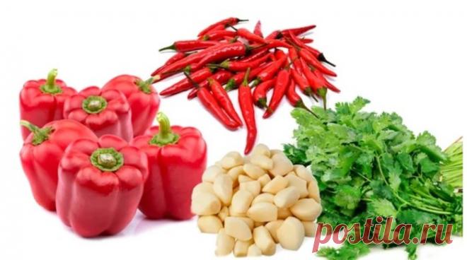 Рецепт домашней аджики