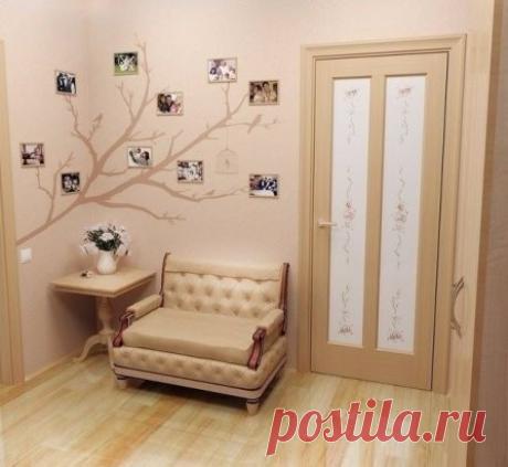 Идея для декора: дерево с фотографиями.Класс!