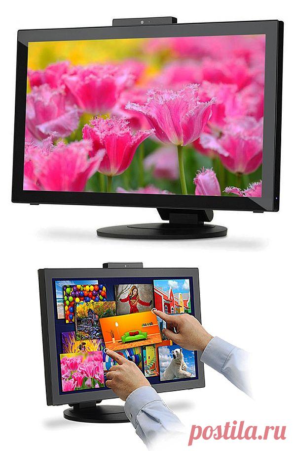 Монитор NEC MultiSync E232WMT поддерживает мультитач-управление / Новости hardware / 3DNews - Daily Digital Digest