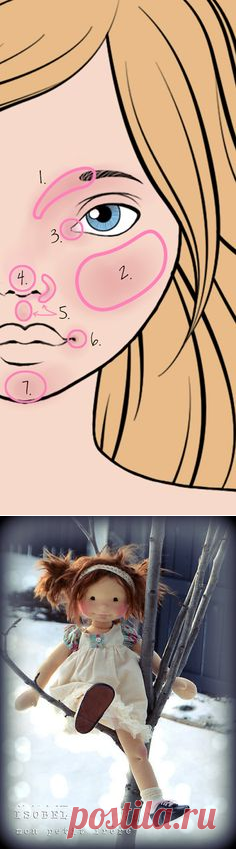 (80) Waldorf Doll stitched eyes | Nähideen ❤️ Puppen