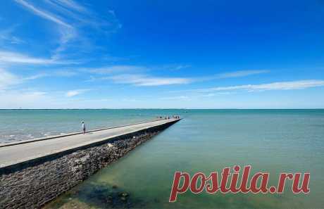 Дорога, дважды в сутки уходящая под воду - Среда обитания