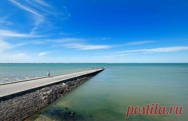 Дорога, дважды в сутки уходящая под воду - Среда обитания