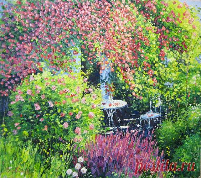 Радужные краски лета! Хукдожник Евгений Гавлин..