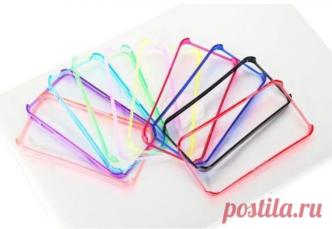 Лучшие товары новый 2014 прозрачный бампер сотовый телефон чехол для iPhone 4 4S чехол + только в сша прямая поставка купить на AliExpress