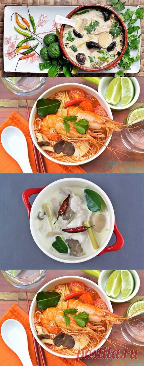 Знаменитые тайские супы: 2 свежих рецепта.