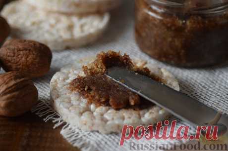 Рецепт: Ореховая паста с финиками на RussianFood.com
