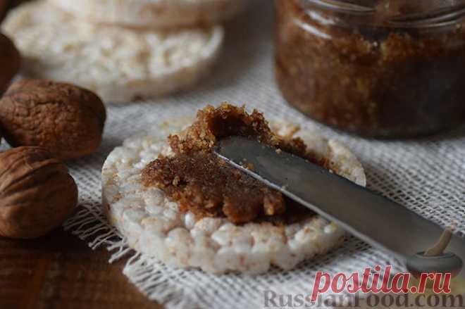 Рецепт: Ореховая паста с финиками на RussianFood.com