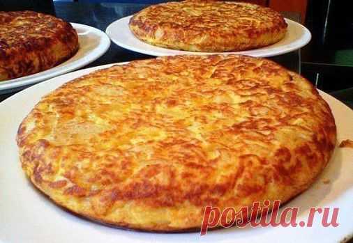 ТОРТИЛЬЯ ДУШЕВНАЯ (ИСПАНСКАЯ КУХНЯ)