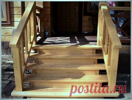 Крыльцо к дому своими руками