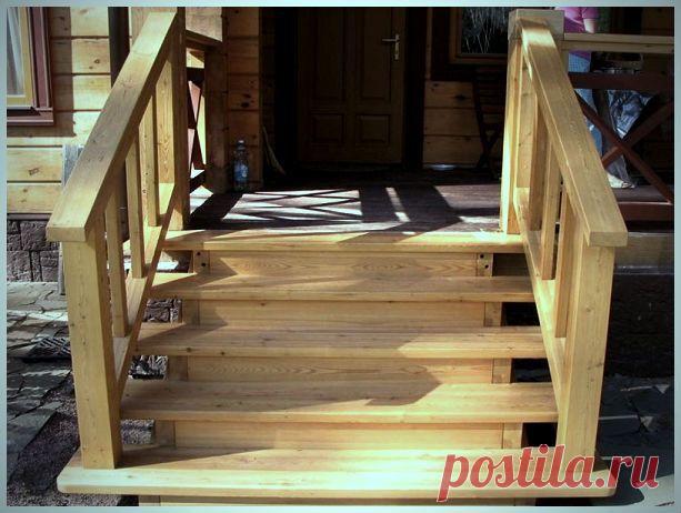 Крыльцо к дому своими руками