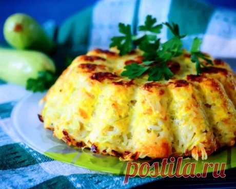 КАБАЧКОВАЯ ЗАПЕКАНКА.