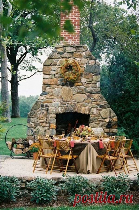 28 неординарных идей уютных каминов и грилей | Тысяча и одна идея
