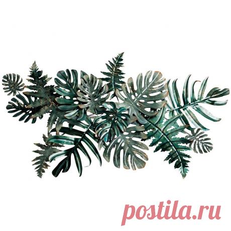 Настенный декор Листья тропические 1346х749х89 см - купить за 14260 руб. в интернет-магазине DG-Home