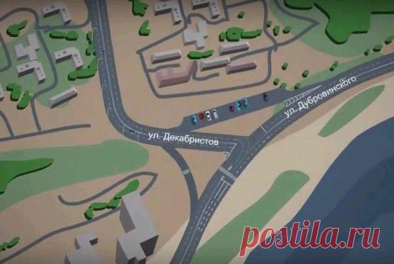 Схема движения по 4 мосту и развязкам | clubfile.net