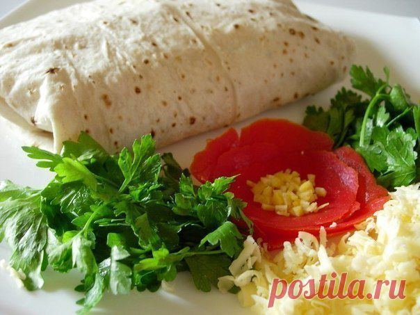Фаршированный лаваш | Про рецептики - лучшие кулинарные рецепты для Вас!