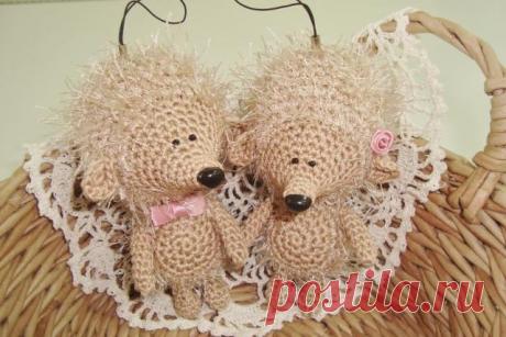 Ёжик-подвеска.