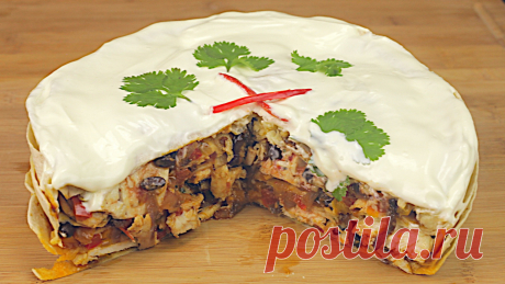 Fajita Cake - Twisted