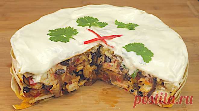Fajita Cake - Twisted