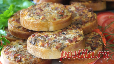 Быстрый вкусный перекус всего за 10 минут.