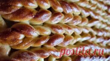 Как связать пирог лицевой гладью? Легко! А как красиво! | Живые вещи | Дзен