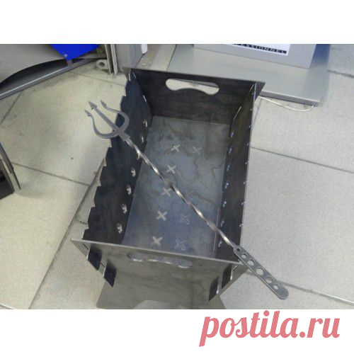 Купить мангал "Рыбак" сталь 3мм