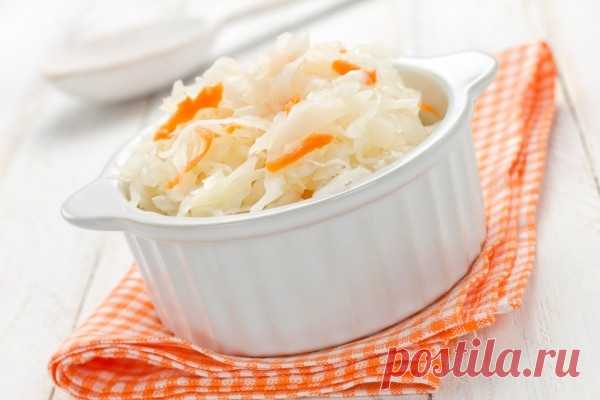 Квашеная капуста быстрого приготовления без уксуса