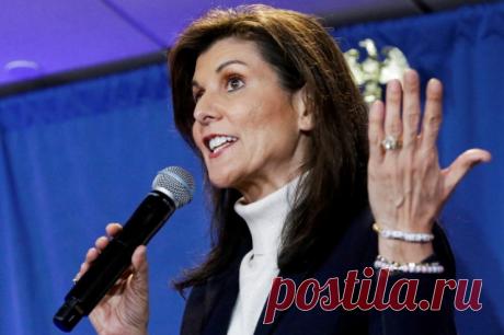 NBC: Хейли впервые обошла Трампа на праймериз. Бывший постоянный представитель США при ООН получила 62,9% голосов избирателей.