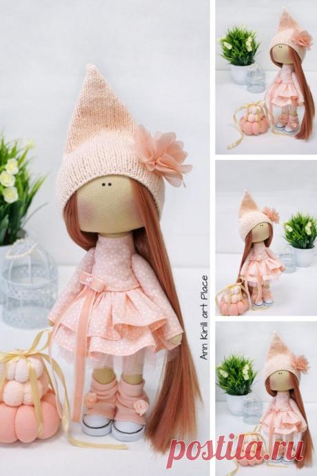 Fabric Doll Textile Doll Rag Doll Bambole Cloth Doll Poupée | Etsy